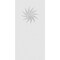 Ekena Millwork Standard Foster Spiral Plinth Block With Square Edge, 2 1/2"W x 5"H x 1/2"P PBP025X050X050FOS12 - alternate 3